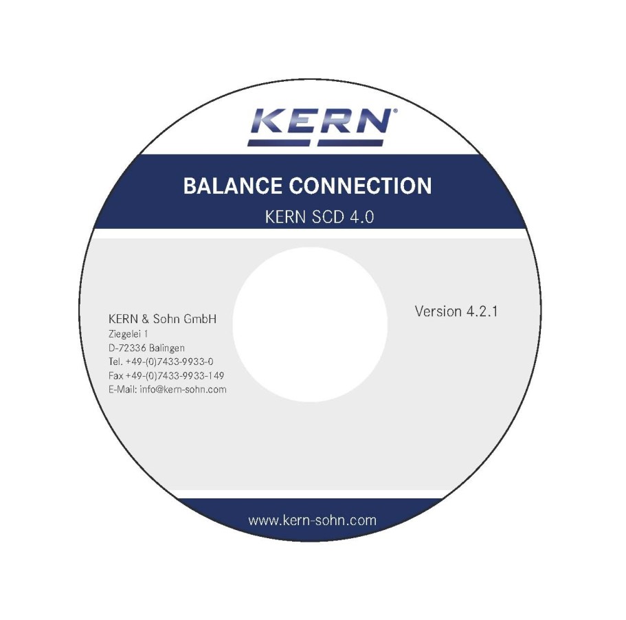 logiciel BalanceConnection KERN SCD-4.0