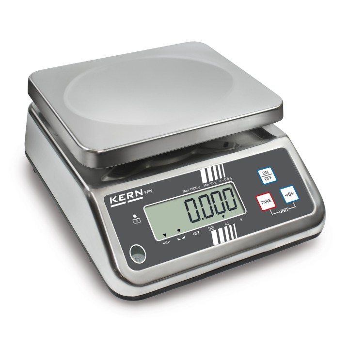 Balance de table en inox KERN FFN 1K-4N