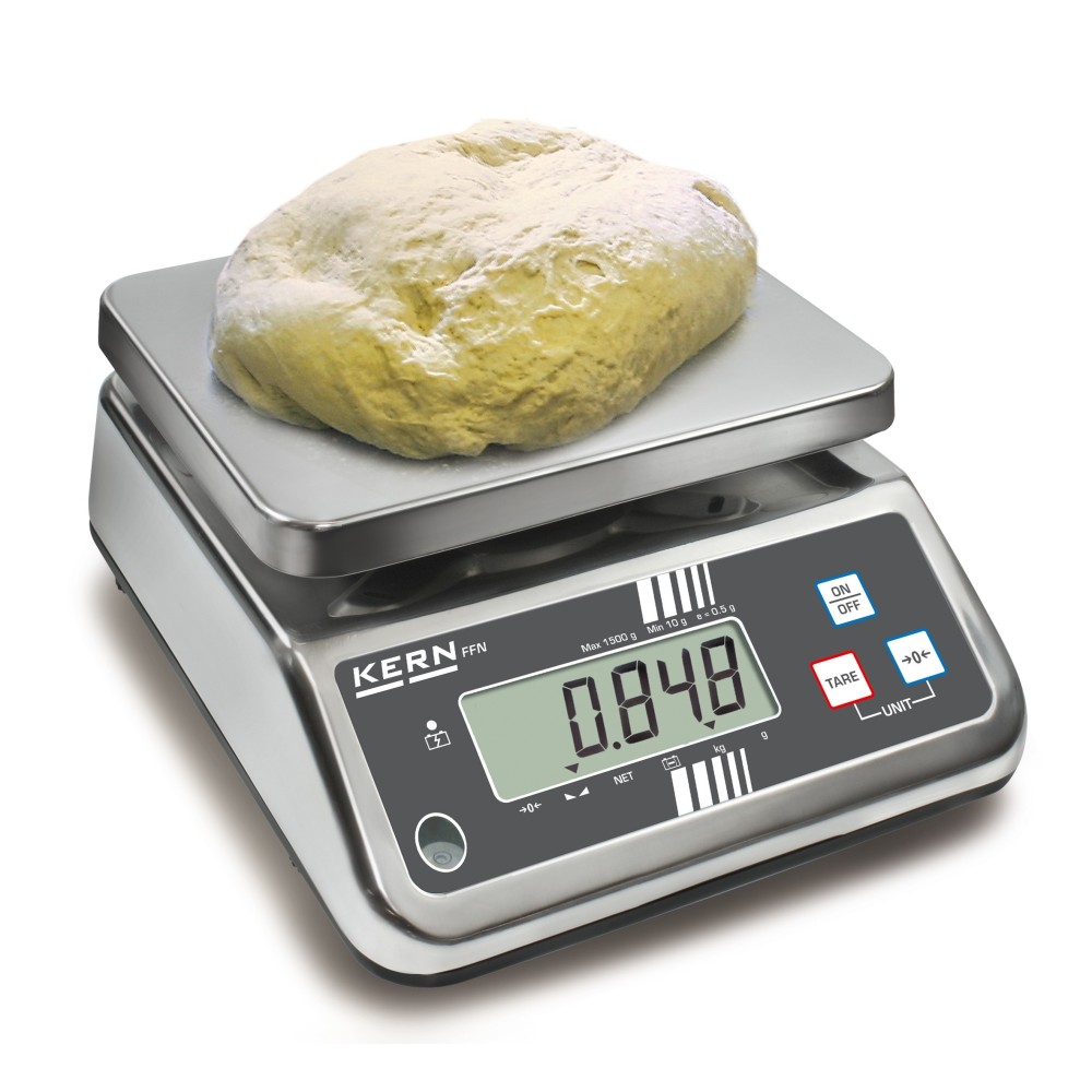 Balance de boulangerie en inox KERN FFN 1K-4NM Balance de boulangerie en inox KERN FFN 1K-4NM