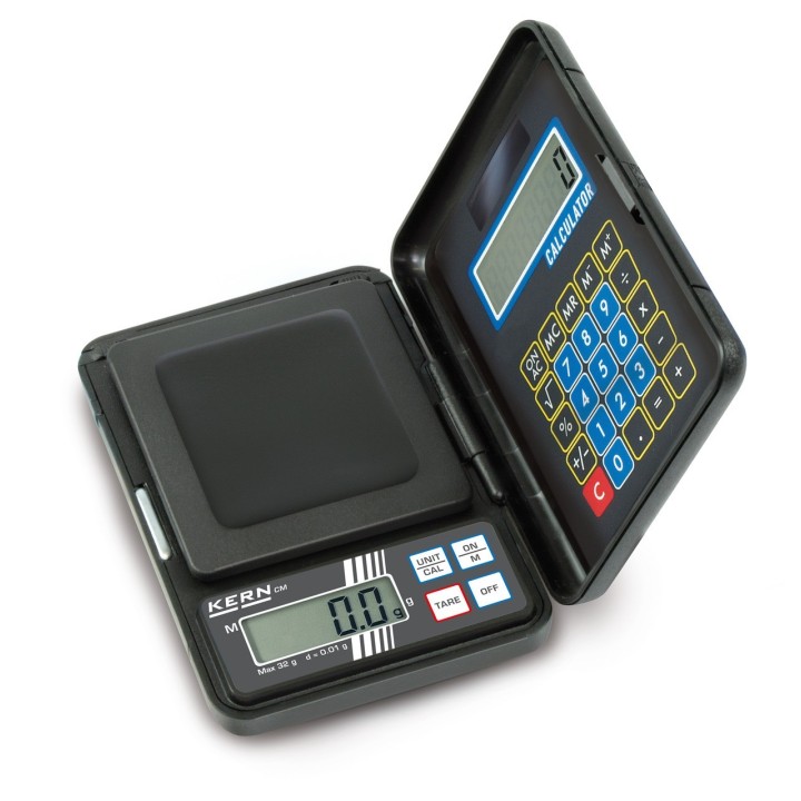Balance de poche KERN CM avec calculatrice intégrée