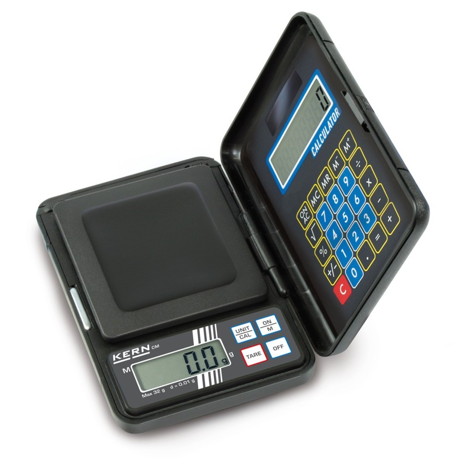 Balance de poche KERN CM avec calculatrice intégrée