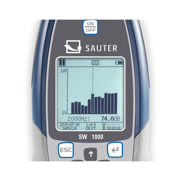 Sonomètre professionnel SAUTER SW 2000