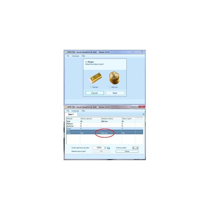 Testeur d'or SAUTER TN GOLD 80