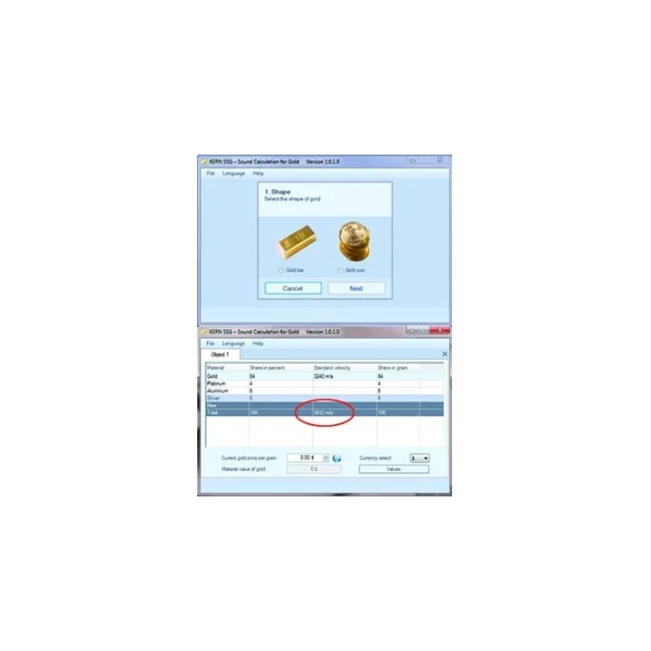 Testeur d'or SAUTER TN GOLD 80