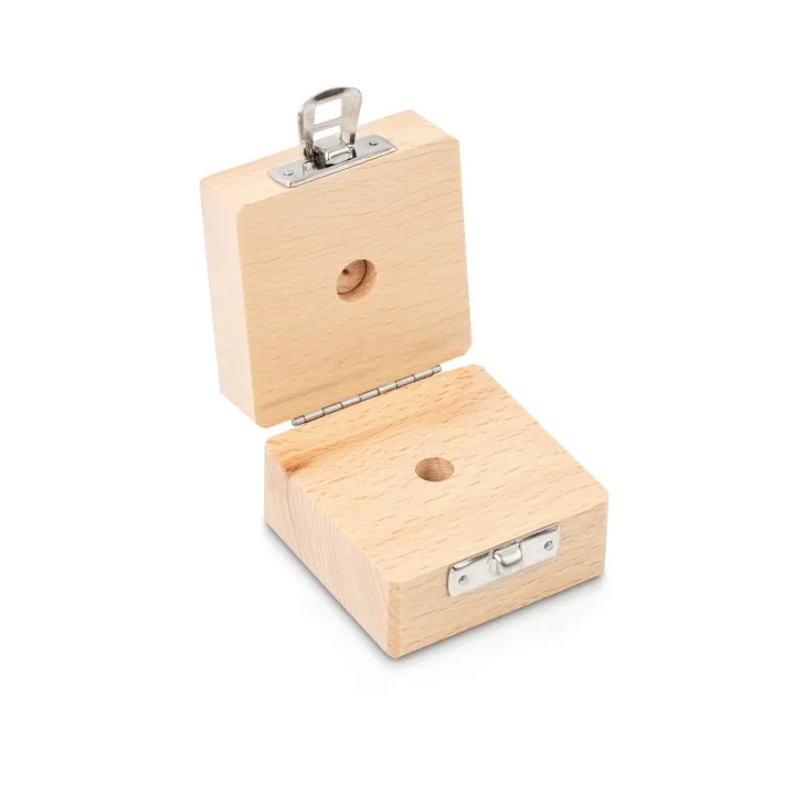 Etui en bois pour les poids individuels 5g