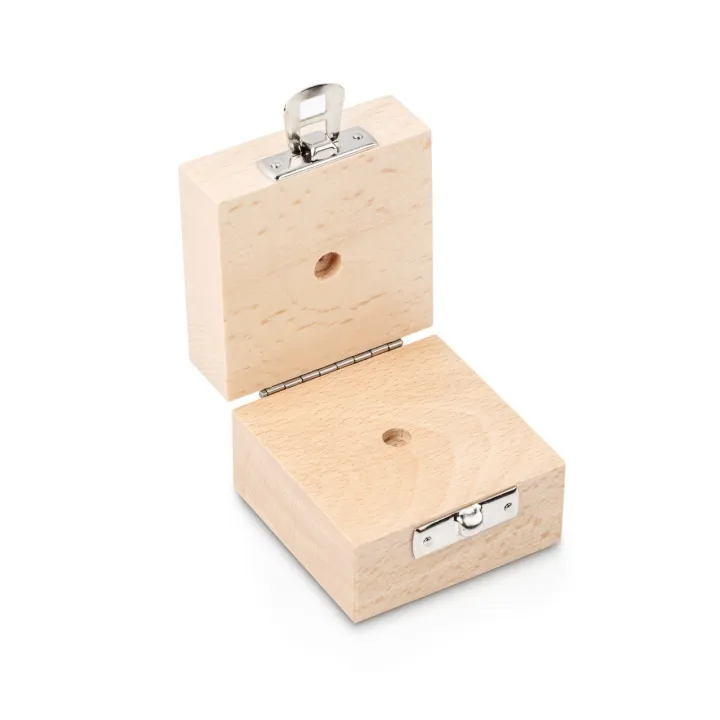 Etui en bois pour les poids individuels 1 g