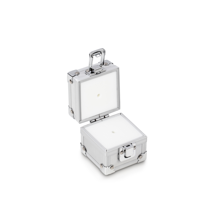 Etui protégé en aluminium pour les poids individuels 2 g
