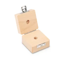 Etui en bois pour les poids individuels 10 g