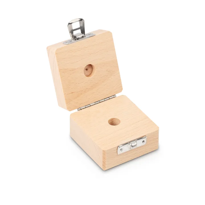 Etui en bois pour les poids individuels 10 g