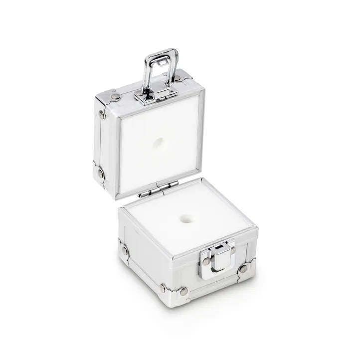 Etui protégé en aluminium pour les poids individuels 10g