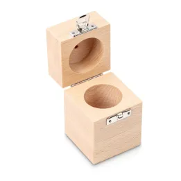 Etui en bois pour les poids individuels 500g