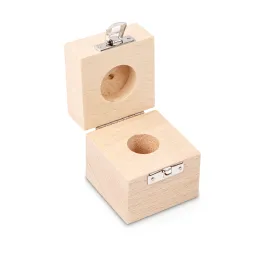 Etui en bois pour les poids individuels 100 g