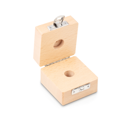 Etui en bois pour les poids individuels 50g