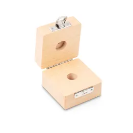 Etui en bois pour les poids individuels 50g