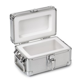 Étui protégé en aluminium pour poids blocs 5 kg
