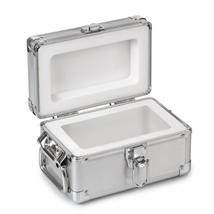Étui protégé en aluminium pour poids blocs 5 kg