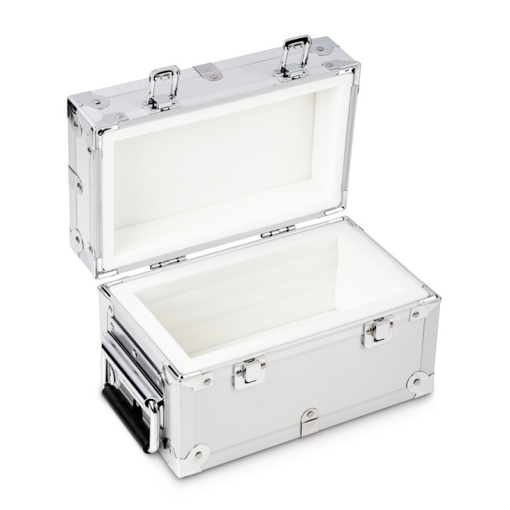Étui protégé en aluminium pour poids blocs 10 kg