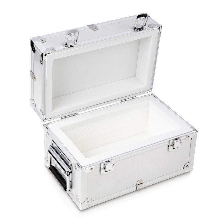 Étui protégé en aluminium pour poids blocs 20 kg