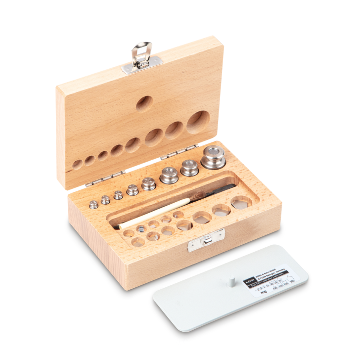 Jeu de poids 1 mg - 50 g KERN OIML classe M1