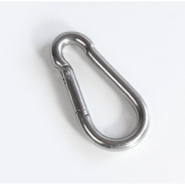 KERN HCB-A01 Mousqueton (inox) avec fermeture de sécurité