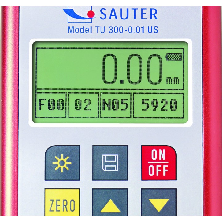 SAUTER TU 80-0.01US Mesureur d‘épaisseur de matériau