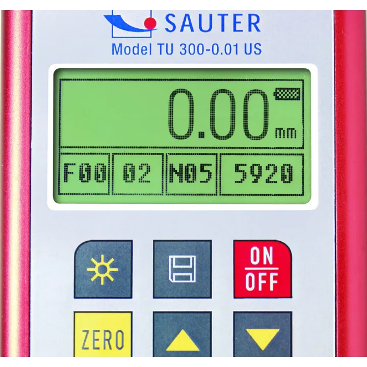 SAUTER TU 80-0.01US Mesureur d‘épaisseur de matériau