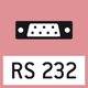 Datenschnittstelle RS-232: Zum Anschluss der Waage an einen Drucker, PC oder Netzwerk.